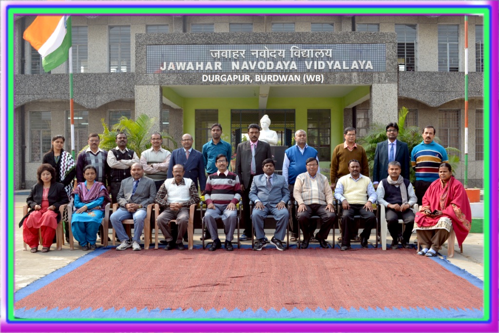 Principal with Teaching Staff of JNV Burdwan